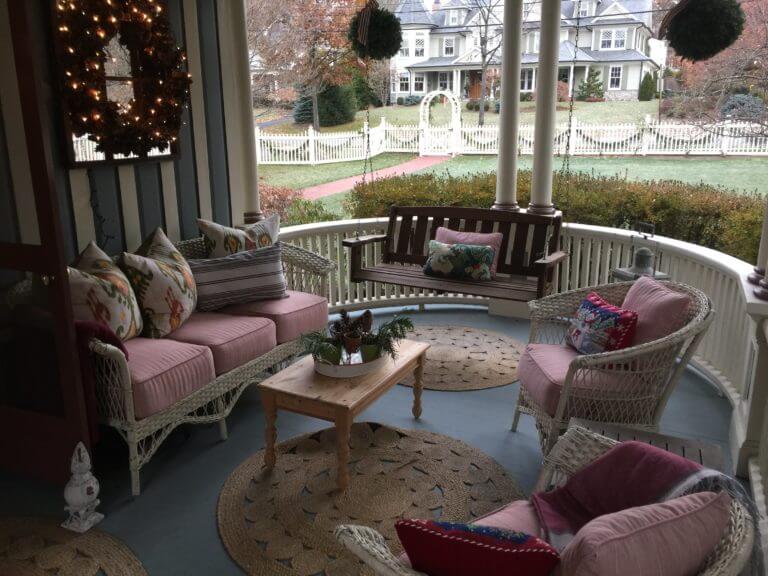 Holiday Covered Porch