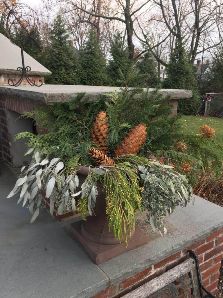 Winter Urn