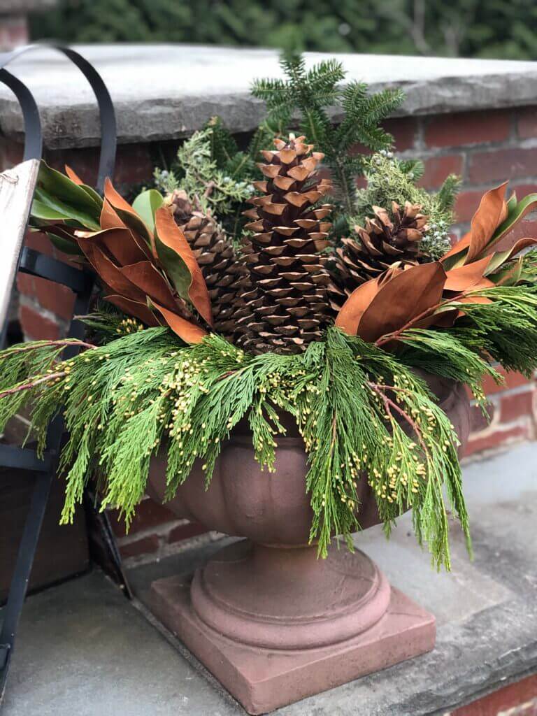 Winter Urn